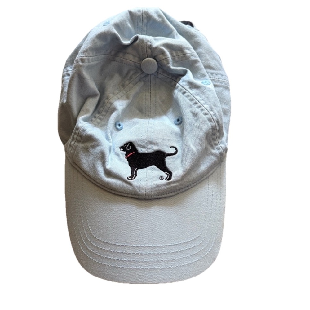 The Black Dog Ladies Baseball Hat Cap Cotton Adjustable Strap Blue - Picture 2 of 7